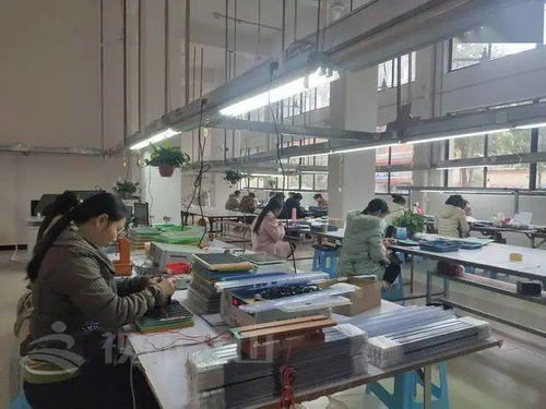 家門口建起電子廠 西疇農(nóng)村群眾秒變上班族